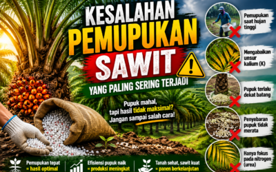 Kesalahan Pemupukan Sawit yang Paling Sering Terjadi