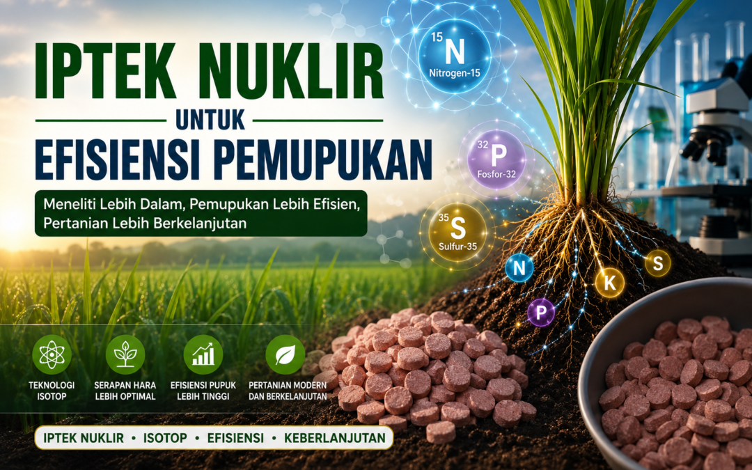 Pemanfaatan IPTEK Nuklir dalam Penelitian Efisiensi Pemupukan
